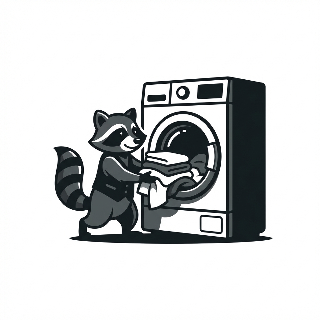 Jak działa pralnia w Międzyzdrojach - krok 1 załaduj pranie